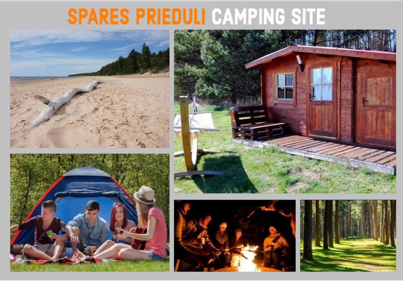 Sp Camping Spares Prieduli Nīca Eksteriør billede