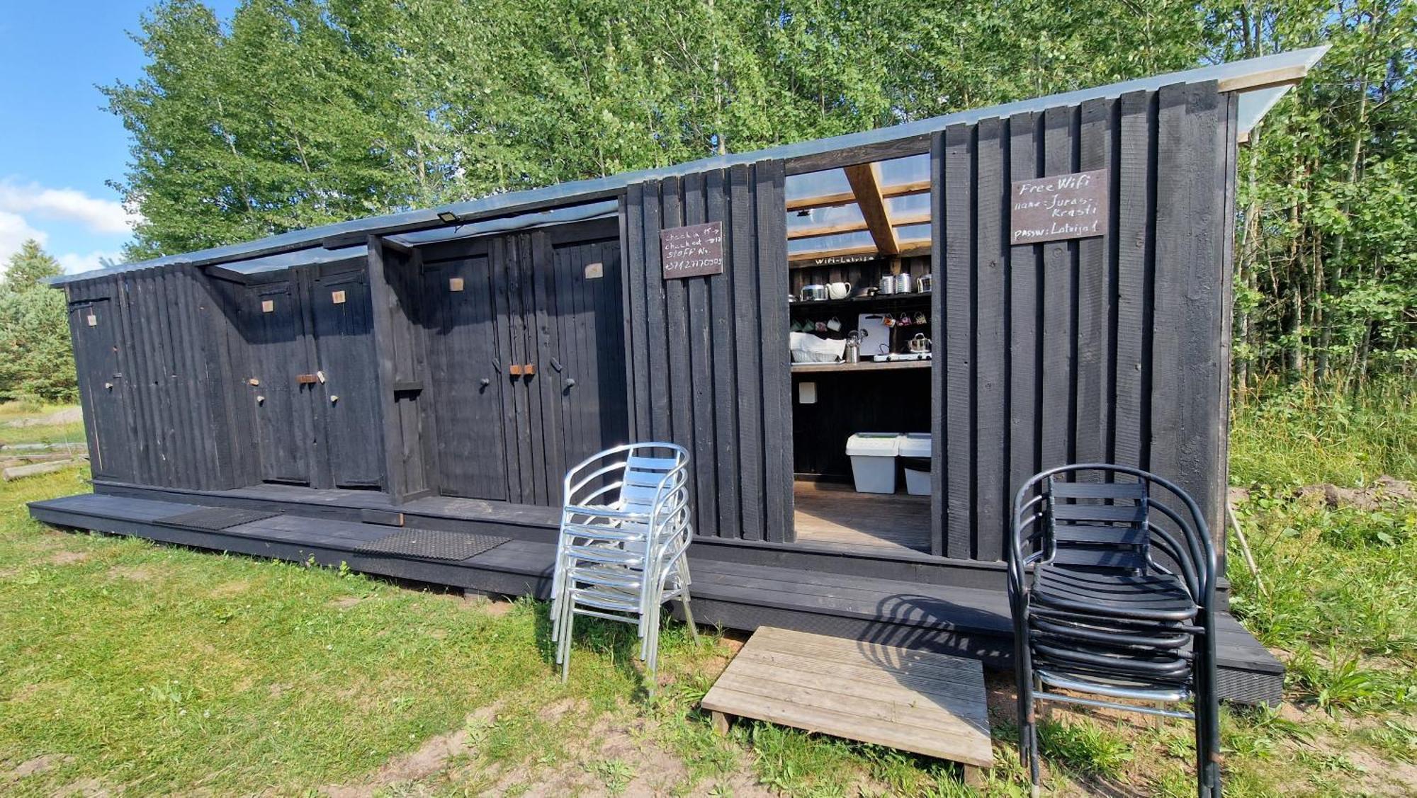 Sp Camping Spares Prieduli Nīca Eksteriør billede